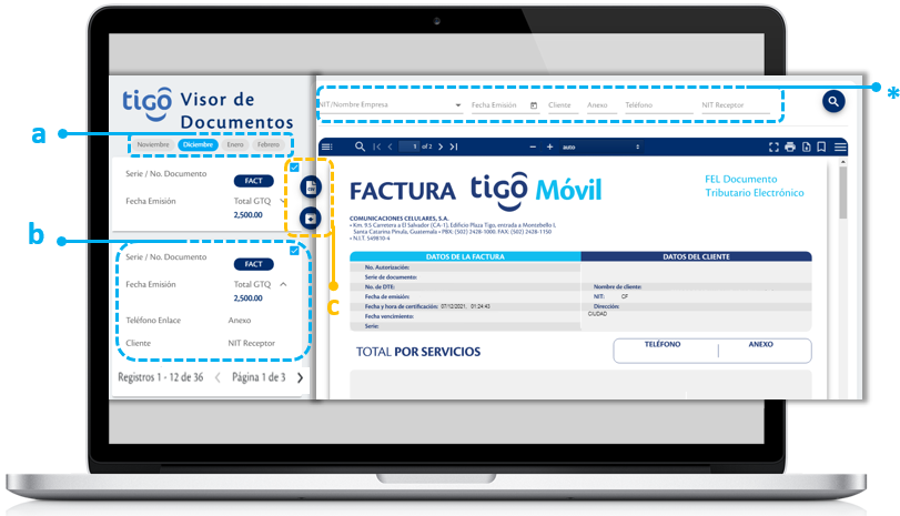 ¿Cómo Descargo Mis Facturas Corporativas En Tigo Business Online ...