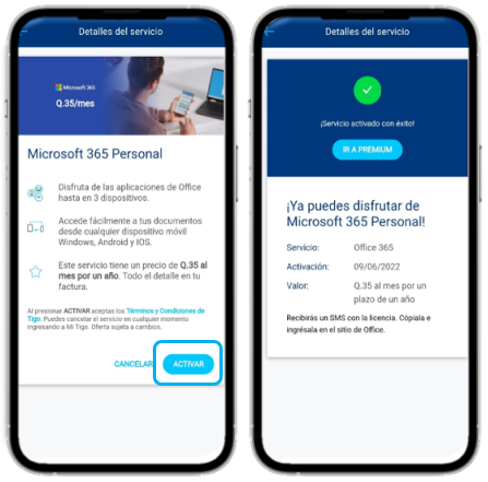 Cómo activo Office 365 en mi servicio móvil postpago? – Tigo GT